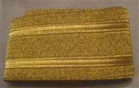 USCG Sleeve Lace - 34" of 2" - cut set - Gold Synthetic: Rear Admiral Lower