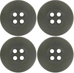 US Army Buttons: ACU Buttons - 30 Ligne - Set of 4 Buttons - Also for ABU