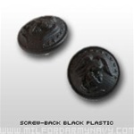 USMC Buttons: Cap Screw  - Black