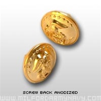 USMC Buttons: Cap Screw Anodized