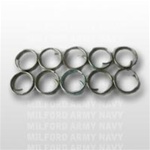 Button Rings: Metal - Set of 10