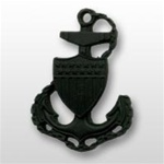 USCG Miniature Cap Device - Black Metal: Chief Petty Officer E7