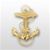 US Navy Mini Garrison Cap Device: Midshipman