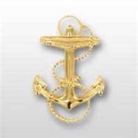 US Navy Mini Garrison Cap Device: Midshipman
