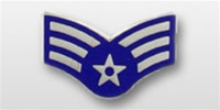 USAF Chevron Enameled: E-4 Senior Airman (SrA)