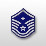 USAF Chevron Enameled: E-7 Master Sergeant (MSgt) with Diamond