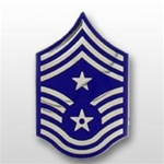 USAF Chevron Enameled: E-9 Command Chief Master Sergeant (CCM)