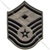 USAF Chevron - ABU: E-7 Master Sergeant (MSgt) with Diamond - Large - Male