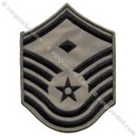 USAF Chevron - ABU: E-7 Master Sergeant (MSgt) with Diamond - Large - Male