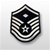 USAF Chevron - Full Color: E-7 Master Sergeant (MSgt) with Diamond - Large - Male