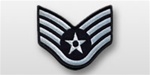 USAF Chevron Full Color: E-5 Staff Sergeant (SSgt) - Small - Female
