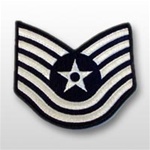 USAF Chevron Full Color: E-6 Technical Sergeant (TSgt) - Small - Female