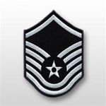 USAF Chevron Full Color: E-7 Master Sergeant (MSgt) - Small - Female