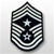USAF Chevron Full Color: E-9 Command Chief Master Sergeant (CCM) - Small - Female
