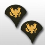 US Army Rank - Mens Gold/Green: E-4 Specialist (SPC)