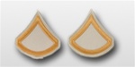 US Army Rank Womens Gold/White: E-3 Private First Class (PFC)