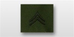 US Army Rank Subdued Fatigue: E-4 Corporal (CPL) - OBSOLETE! AVAILABLE WHILE SUPPLIES LASTS!