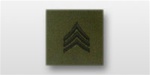 US Army Rank Subdued Fatigue: E-5 Sergeant (SGT) - OBSOLETE! AVAILABLE WHILE SUPPLIES LASTS!