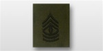 US Army Rank Subdued Fatigue: E-8 First Sergeant (1SG) - OBSOLETE! AVAILABLE WHILE SUPPLIES LASTS!