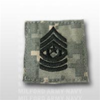 US Army ACU Rank with Hook Closure: E-9 Command Sergeant Major (CSM)