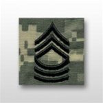 US Army ACU Cap Device, Sew-On:  E-8 Master Sergeant (MSG)