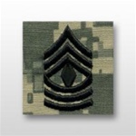 US Army ACU Cap Device, Sew-On:  E-8 First Sergeant (1SG)