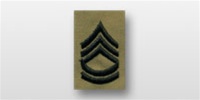 US Army Rank Desert Fatigue: E-7 Sergeant First Class (SFC) - This item is being phased out! NO RETURNS!