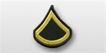 US Army Rank Womens Gold/Green: E-3 Private First Class (PFC)