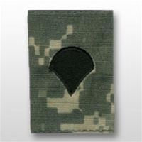 US Army ACU GoreTex Jacket Tab: E-4 Specialist (SPC)