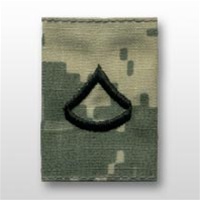 US Army ACU GoreTex Jacket Tab: E-3 Private First Class (PFC)