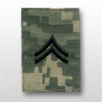 US Army ACU GoreTex Jacket Tab: E-4 Corporal (CPL)