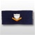 USCG Collar Device - Sew On: E-4 Petty Officer Third Class (PO3) - Ripstop - On Blue