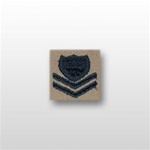 USCG Collar Device - Sew On: E-5 Petty Officer Second Class (PO2) - Desert