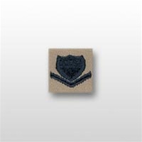 USCG Collar Device - Sew On: E-4 Petty Officer Third Class (PO3) - Desert