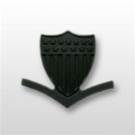 USCG Collar Device - Black Metal: E-4 Petty Officer Third Class (PO3)