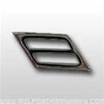 US Navy Enlisted Collar Device Mirror Finish: E-3 Seaman (SN)