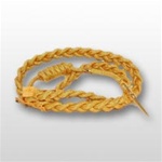US Army Aiguillette- For Aides and Attaches: Service Uniform - Synthetic Gold