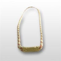USMC Aiguillettes: Service - 2 Strand (Synthetic Gold/Red)