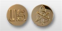 US Army Enlisted 22k Anodized Branch Insignia: US and Civil Affairs