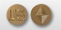 US Army Enlisted 22k Anodized Branch Insignia: US and Finance