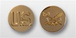 US Army Enlisted 22k Anodized Branch Insignia: US and Judge Advocate