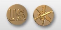 US Army Enlisted 22k Anodized Branch Insignia: US and Public Affairs