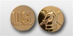 US Army Enlisted 22k Anodized Branch Insignia: US and Psychological Operations