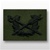 US Army Officer Branch Insignia Subdued Fatigue Embroidered: Judge Advocate - OBSOLETE!  AVAILABLE WHILE SUPPLIES LAST!