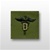 US Army Officer Branch Insignia Subdued Fatigue Embroidered : Dental D - OBSOLETE!  AVAILABLE WHILE SUPPLIES LAST!