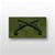 US Army Officer Branch Insignia Subdued Fatigue Embroidered: Military Police - OBSOLETE!  AVAILABLE WHILE SUPPLIES LAST!