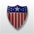 US Army Officer Branch Insignia 22K: Adjutant General -Enamel & Nickel Plated