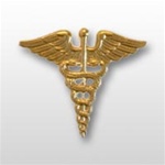 US Army Officer Branch Insignia 22K: Medical