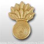 USMC Marine Gunner Distinguishing Insignia: Collar Size Gold (Dress)