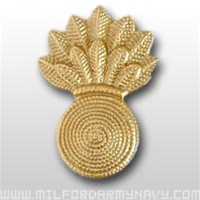 USMC Marine Gunner Distinguishing Insignia: Collar Size Gold (Dress)